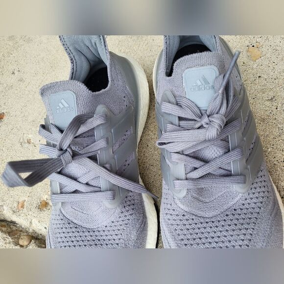 Adidas Women's Shoes Ultraboost 21 Running Size 6.5 Gray - Picture 10 of 10